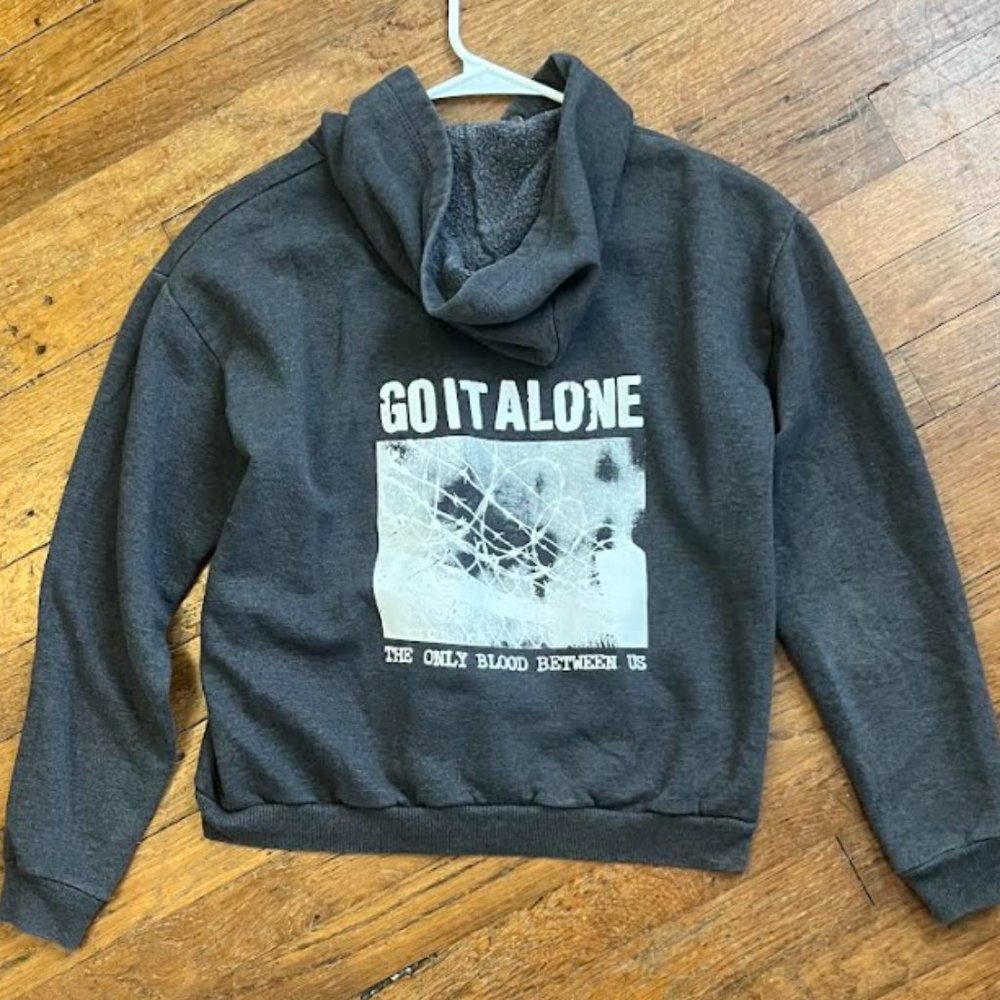 Vintage Go it Alone Unisex Hoodie 90s/00s Punk Hardcore